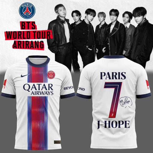 BTS J-hope WORLD TOUR “ARIRANG” x PSG Signature Limited Shirt
