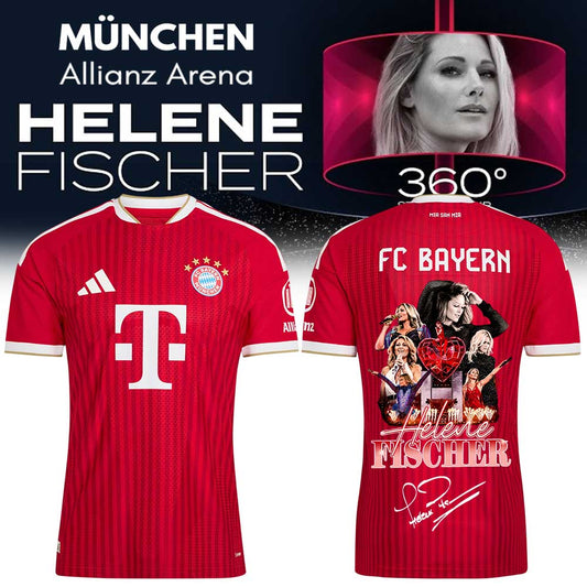 Helene Fischer 360° Stadion Tour in Allianz Arena-FC Bayern Munich Signature Limited Jersey