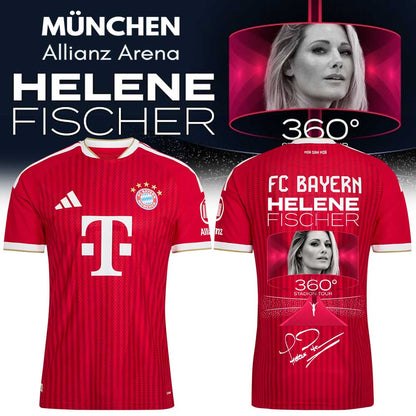 Helene Fischer 360° Stadion Tour in Allianz Arena-FC Bayern Munich Signature Limited Jersey