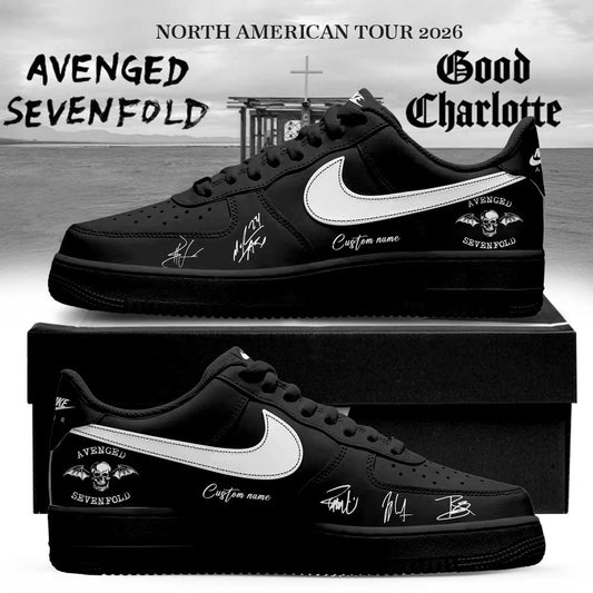 Avenged Sevenfold North American Tour 2026 Signature Custom Name Shoes
