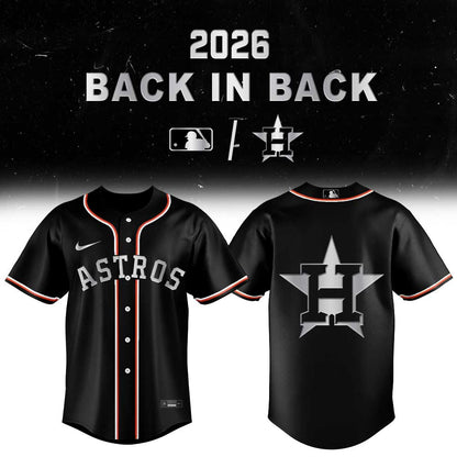 Houston Astros 2026 Back in Black Limited Jersey