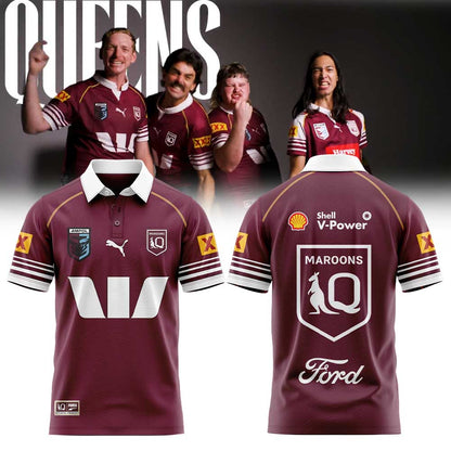 Queensland Maroons 2026 Uniform Polo