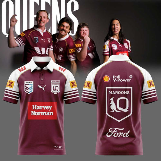 Queensland Maroons 2026 Uniform Polo
