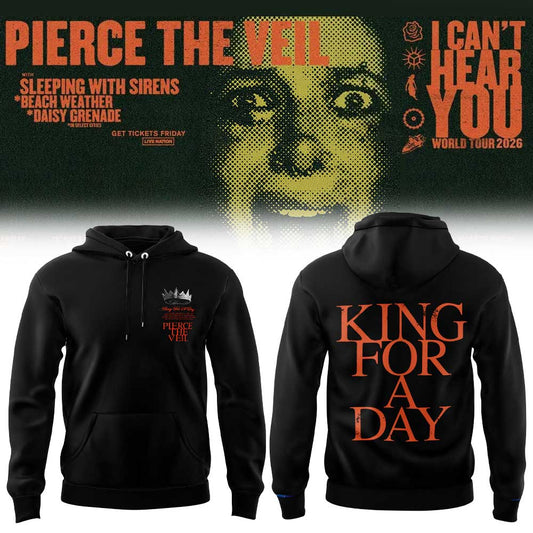 Pierce the Veil I Can’t Hear You World Tour 2026 Limited Edition Hoodie