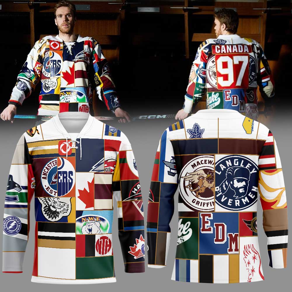Rogers and McDavid unveil The Great Canadian Hockey Jersey