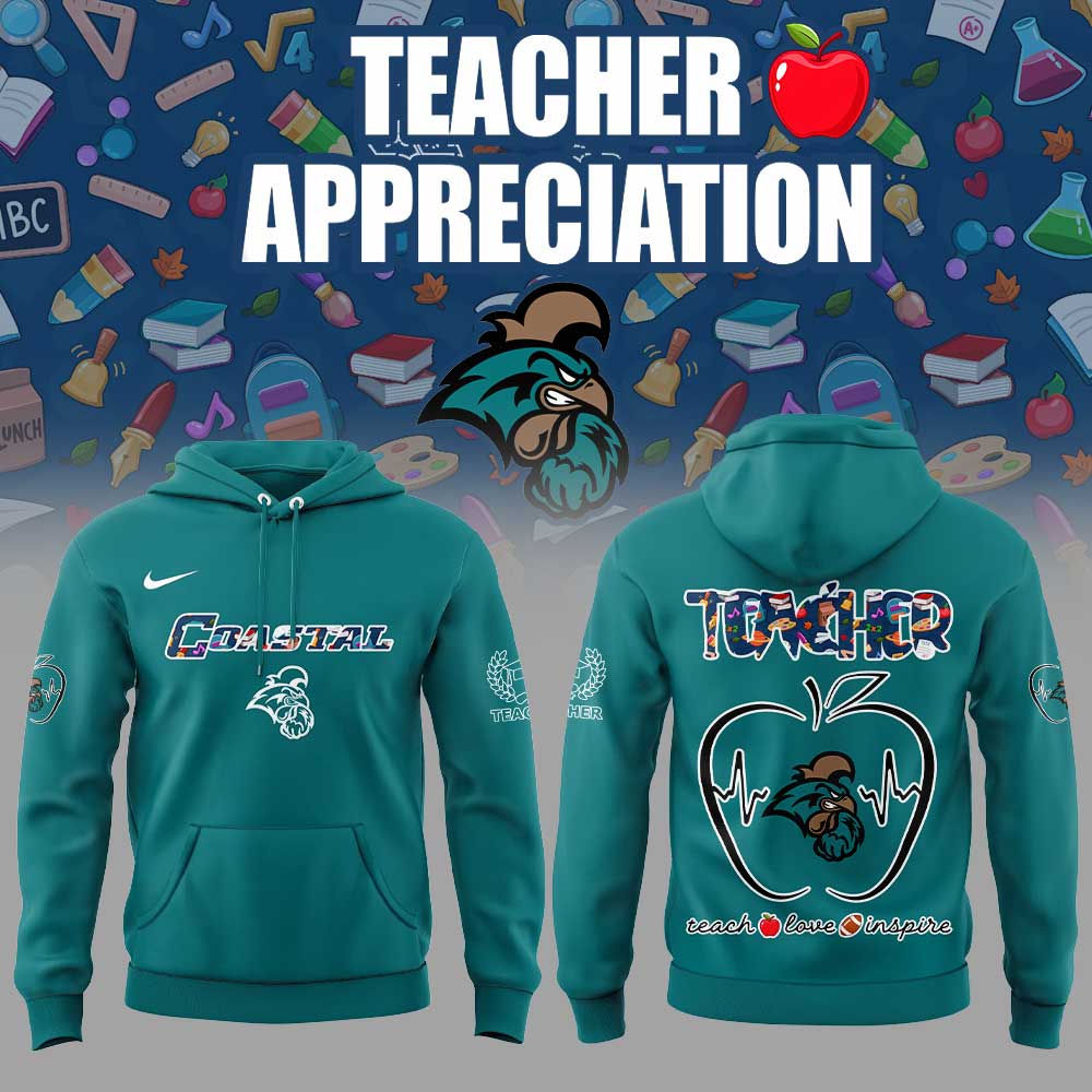Coastal Carolina Teachers Appreciation 2025 Combo Hoodie