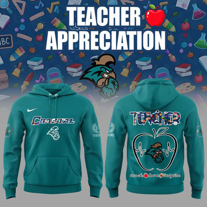 Coastal Carolina Teachers Appreciation 2025 Combo Hoodie
