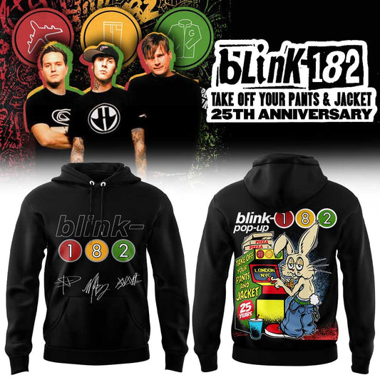Blink-182 25th Anniversary Signature Collection – Limited Edition Hoodie