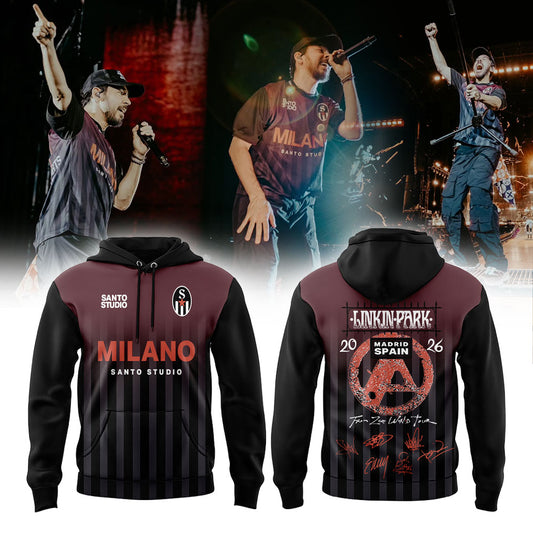 The concert of Linkin Park in Madrid Hoodie
