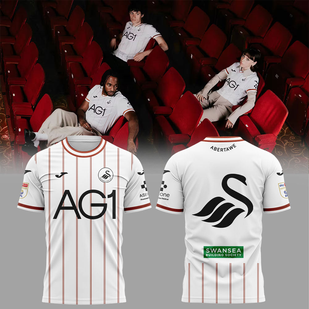Swansea City AFC – First kit unveiled. Our new home kit. Shirt