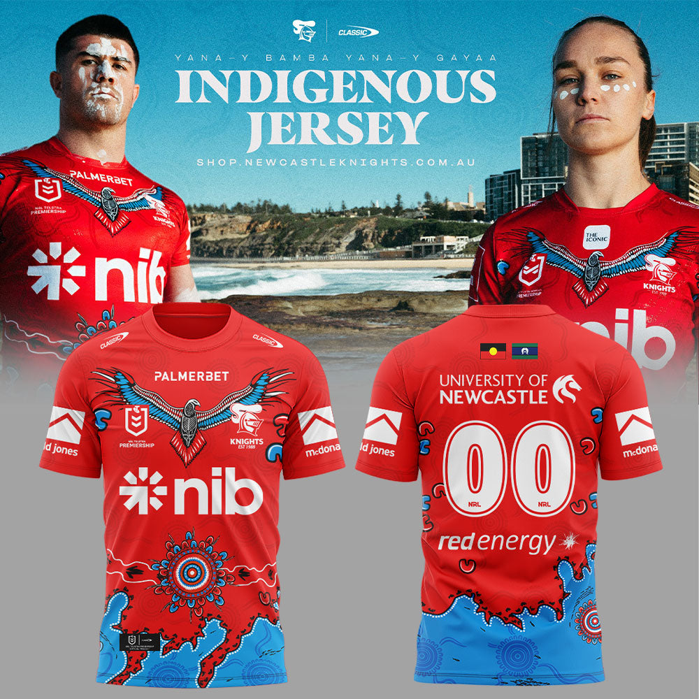 Newcastle Knights Indigenous 2026 Shirt Custom Number
