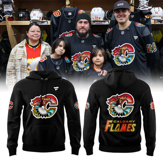 Calgary Flames These Hoodie Our new Indigenous Celebration 2026