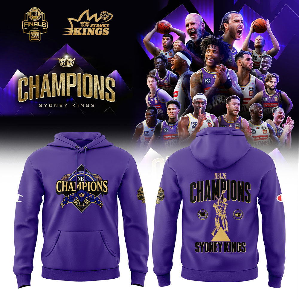 Sydney Kings 2026 NBL Championship Hoodie