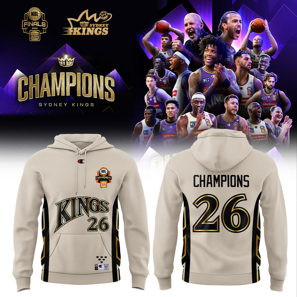 Sydney Kings 2026 NBL Championship Hoodie