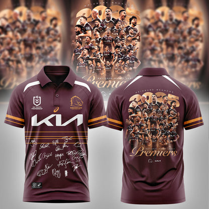 B.Broncos Finals 2025 Champions Combo Polo
