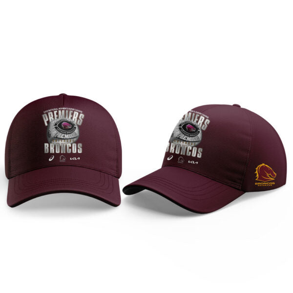 Brisbane Broncos 2025 Womens Premiers Combo Black Hoodie