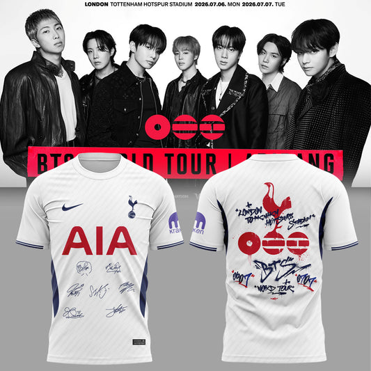 BTS WORLD TOUR ‘ARIRANG’ at Tottenham Hotspur Shirt V2