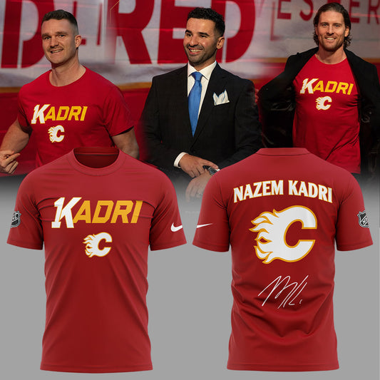 Congratulations Calgary Flames Naz 1000th NHL game 2025 Combo Shirt
