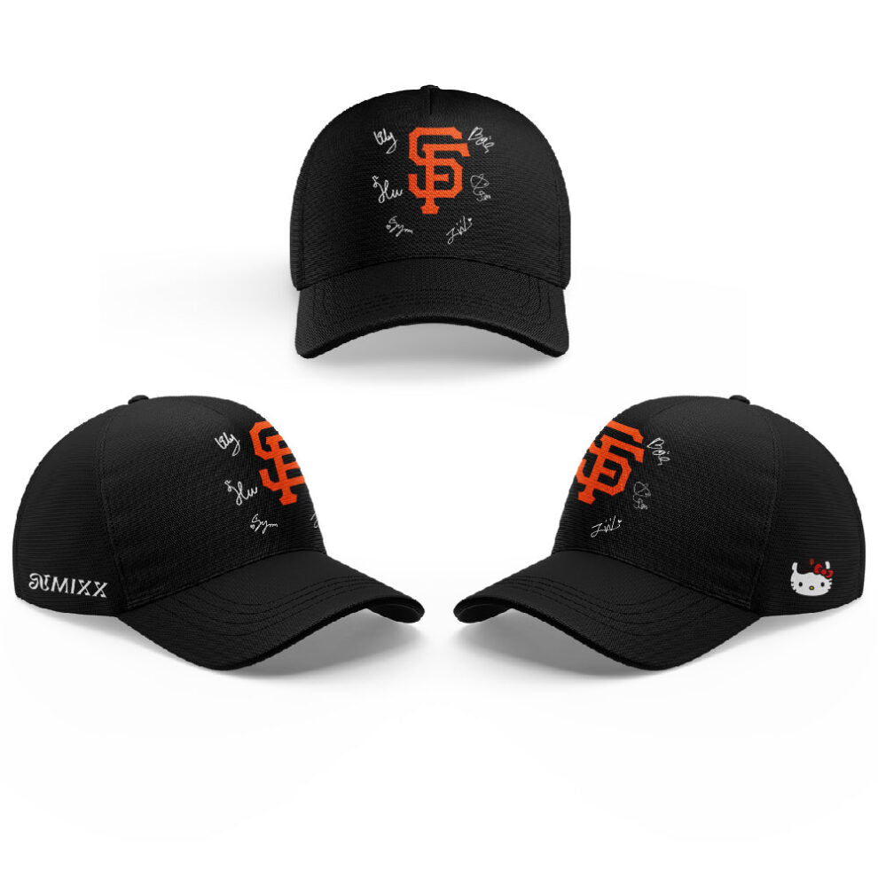 SF Giants x Jiwoo NMIXX Is Loving Their Time At Oracle Park Jersey
