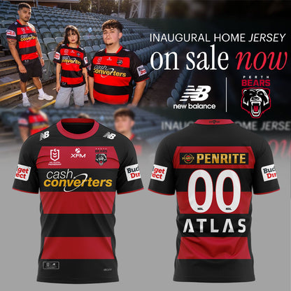 Perth Bears 2027 Home Shirt Custom Number