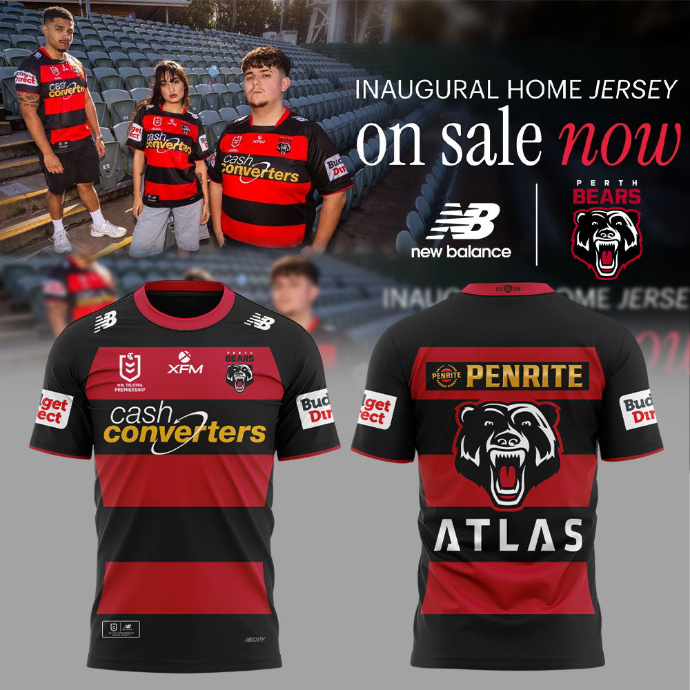 Perth Bears 2027 Home Shirt