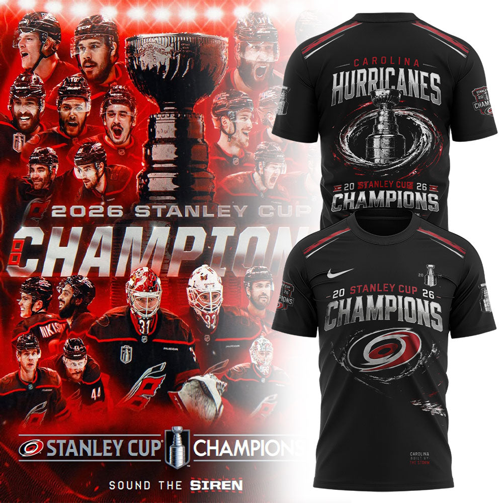C Hurricanes 2026 Stanley Cup Champions Shirt