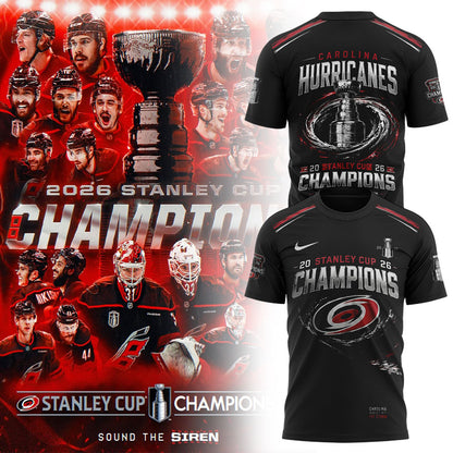 C Hurricanes 2026 Stanley Cup Champions Shirt