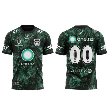 New Zealand Warriors Inspired by the natural environment of Aotearoa (New Zealand) Shirt Custom Number