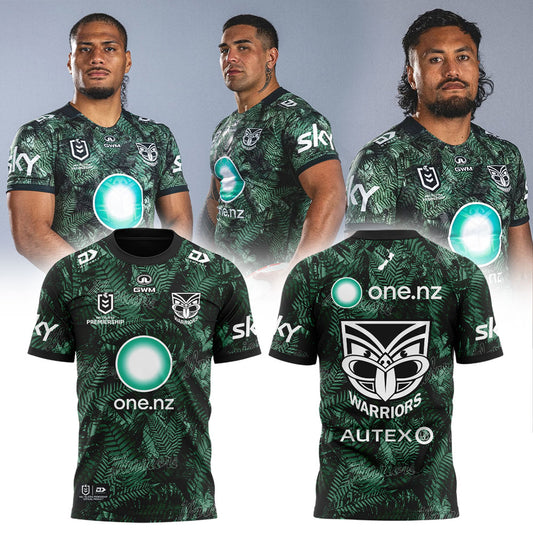 New Zealand Warriors Inspired by the natural environment of Aotearoa (New Zealand) Shirt