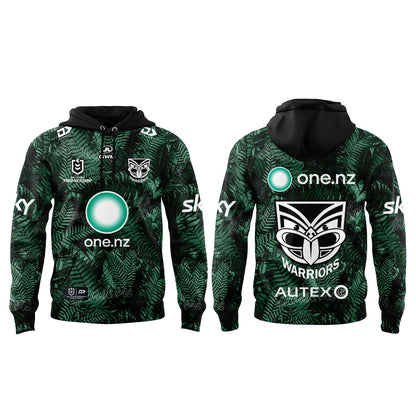 New Zealand Warriors Inspired by the natural environment of Aotearoa (New Zealand) Hoodie