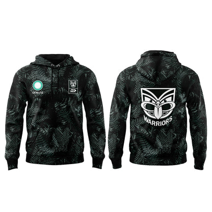 New Zealand Warriors Inspired by the natural environment of Aotearoa (New Zealand) Hoodie