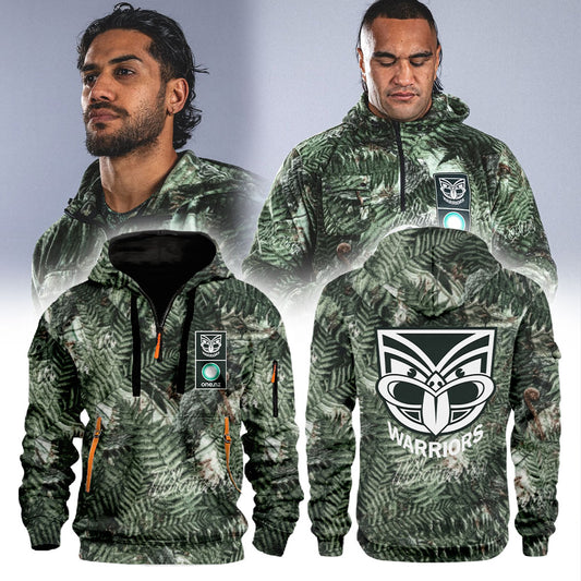 New Zealand Warriors Inspired by the natural environment of Aotearoa (New Zealand) Hoodie