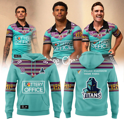 Gold Coast Titans 2026 Chargers Heritage Hoodie