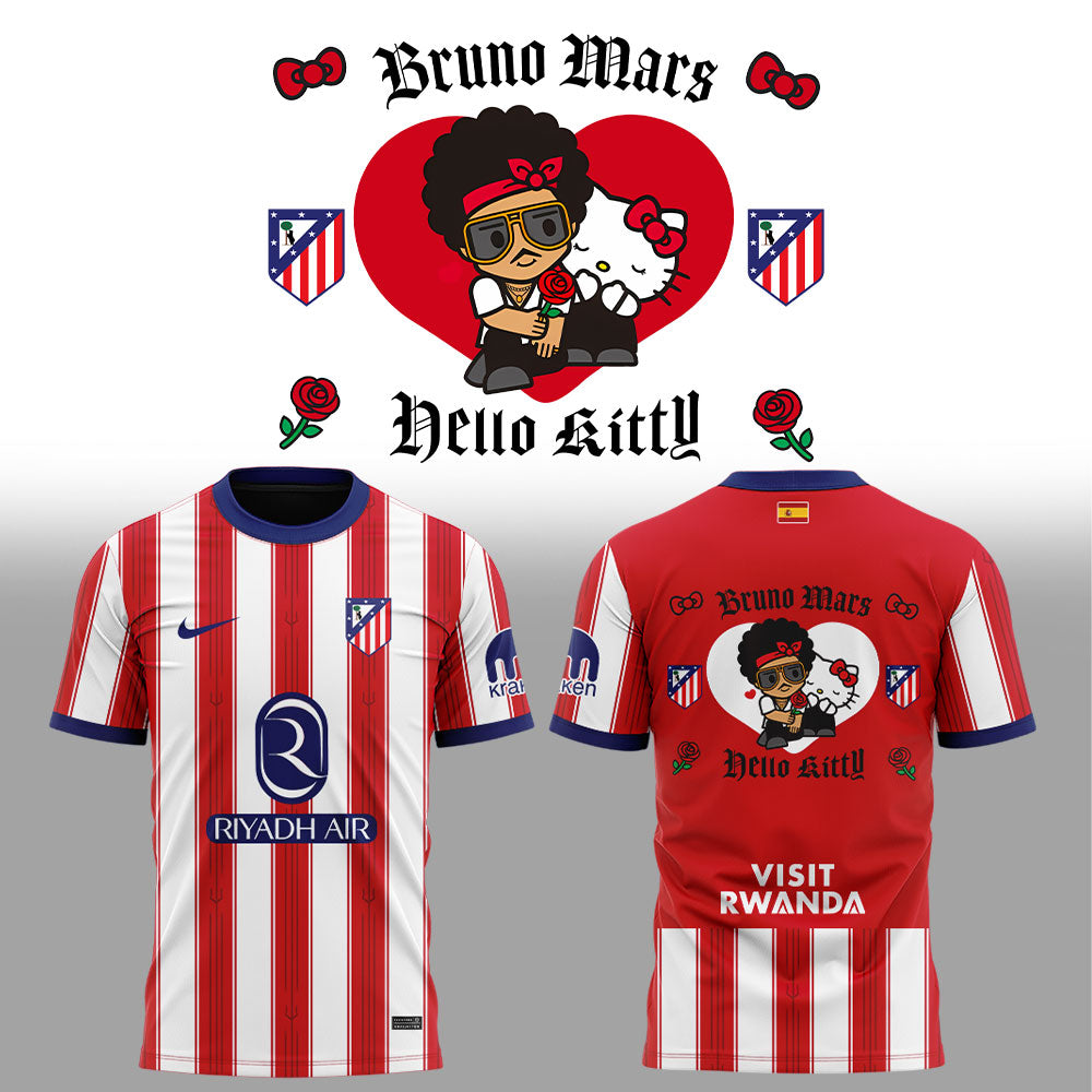 Bruno Mars Bruno Mars The Romantic Tour 2026 in Spain — Madrid Shirt