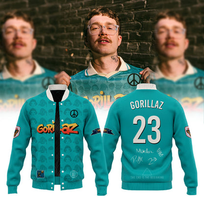 Gorillaz The Mountain Tour (2026–2027) Blue Jacket