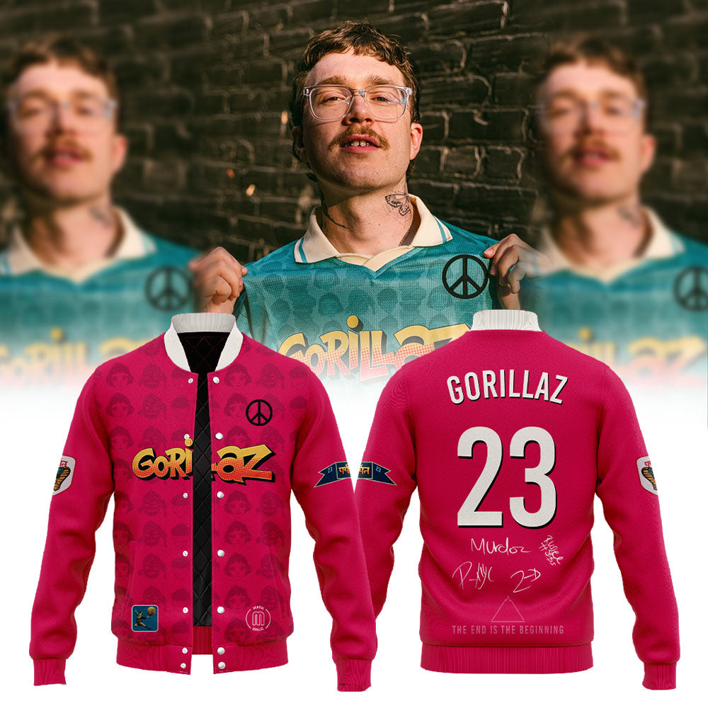 Gorillaz The Mountain Tour (2026–2027) Pink Jacket