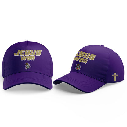 James Madison Dukes Football Jesus Won Combo Hoodie