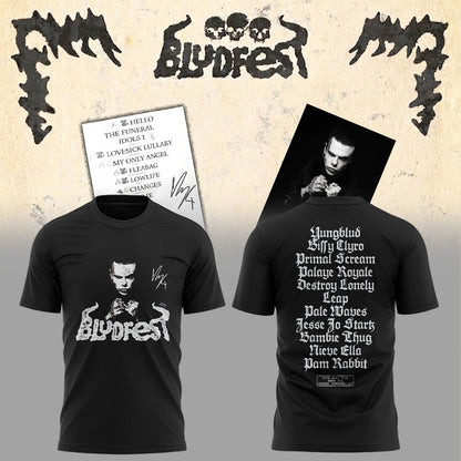 YUNGBLUD ARMY x IDOLS – The World Tour Limited Shirt Signature