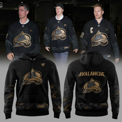 Colorado Avalanche Military Appreciation Night 2025 Combo Hoodie