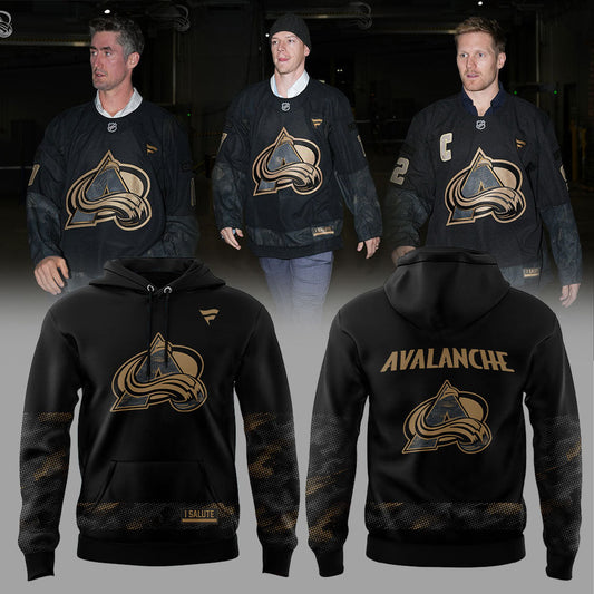 Colorado Avalanche Military Appreciation Night 2025 Combo Hoodie