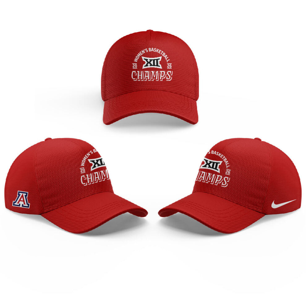 A Wildcats 2026 Big 12 Men™s Basketball Tournament Championship Red Shirt V3