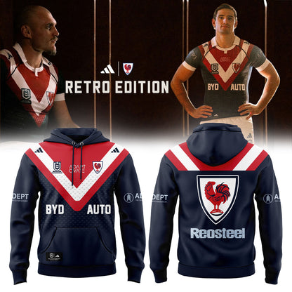 S Roosters 1976 Retro Edition Limited Hoodie
