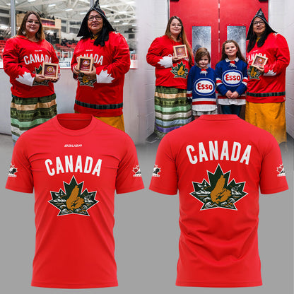 Hockey Canada Canadian Nature Maple Leaf Logo Combo Shirt