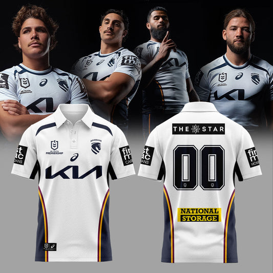 B Broncos 2026 Men™s ˜06 Heritage Polo Custom Number