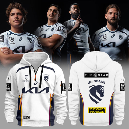 B Broncos 2026 Men™s ˜06 Heritage Zip 1/4 Hoodie