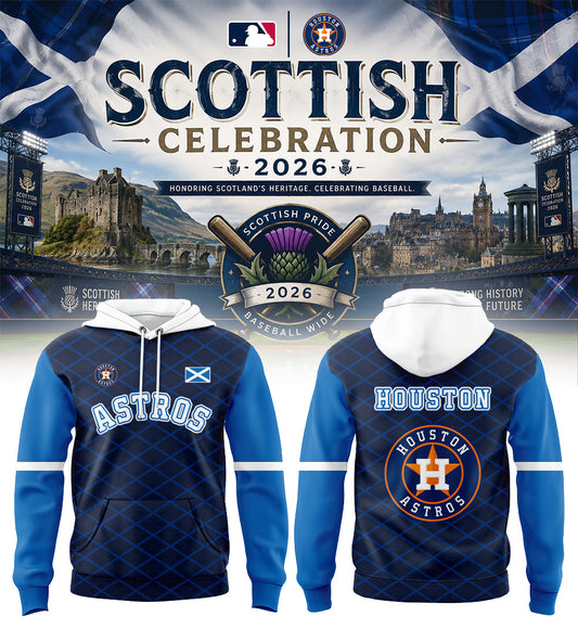 H Astros Scottish Celebration 2026 Hoodie