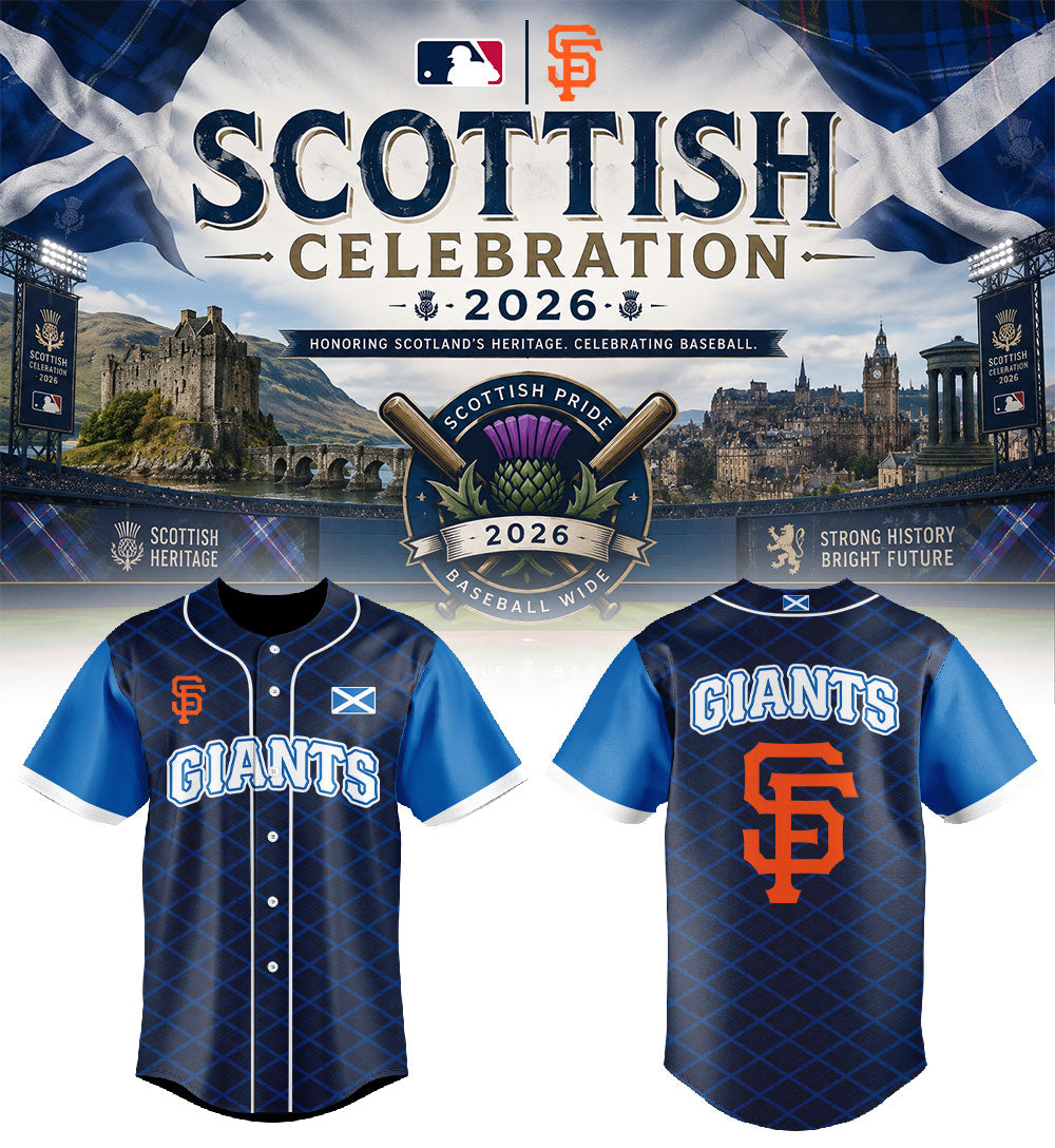 SF Giants Scottish Celebration 2026 Jersey