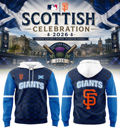 SF Giants Scottish Celebration 2026 Hoodie