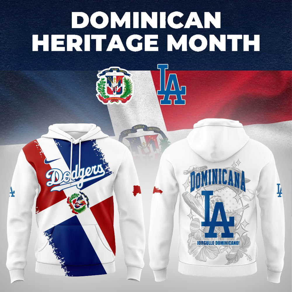 Los Angeles Dodgers Dominican Heritage Night 2026 Hoodie