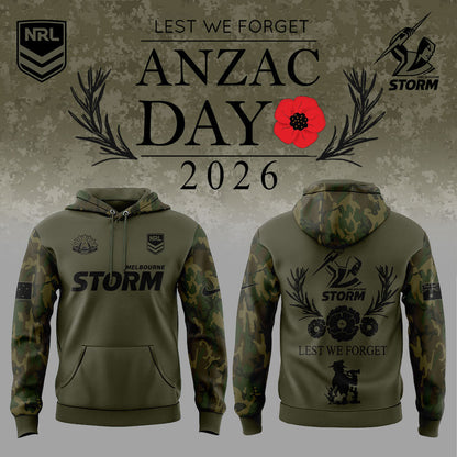 M Storm x ANZAC Day 2026 Limited Edition Hoodie